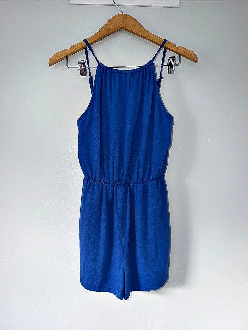 Blue Mini Romper Size Medium (8)